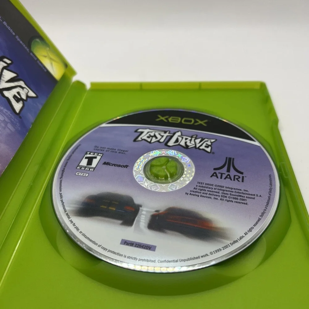 Test Drive (Original Xbox) Black Label CIB COMPLETE